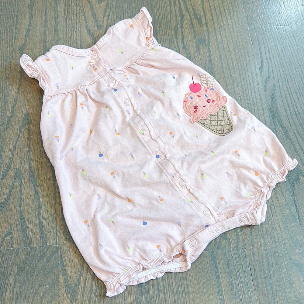 Carter’s Baby Ice Cream Snap-Up Romper - 18M - Picture 3 of 7